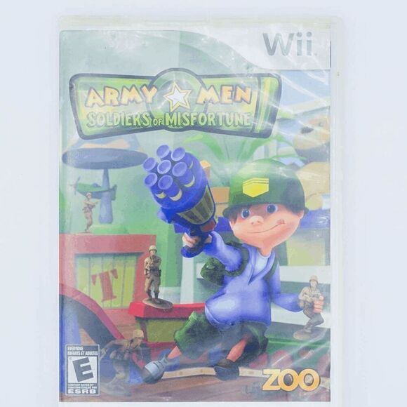 Wii Army Men Soldiers of Misfortune - Picture 1 of 3